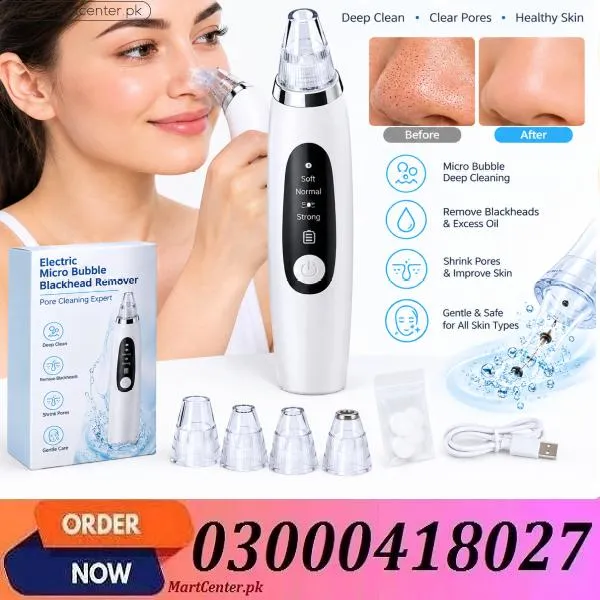 Electric Micro Bubble Blackhead Remover
